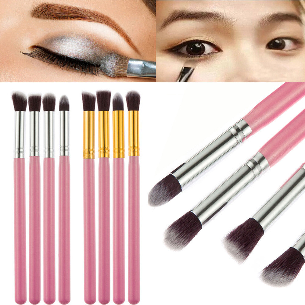 Eye Makeup Brushes Set Pink