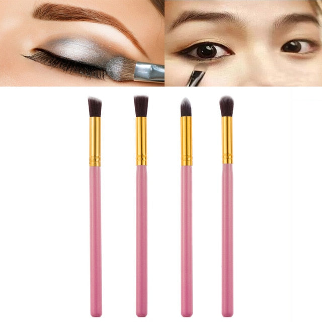 Eye Makeup Brushes Set Pink