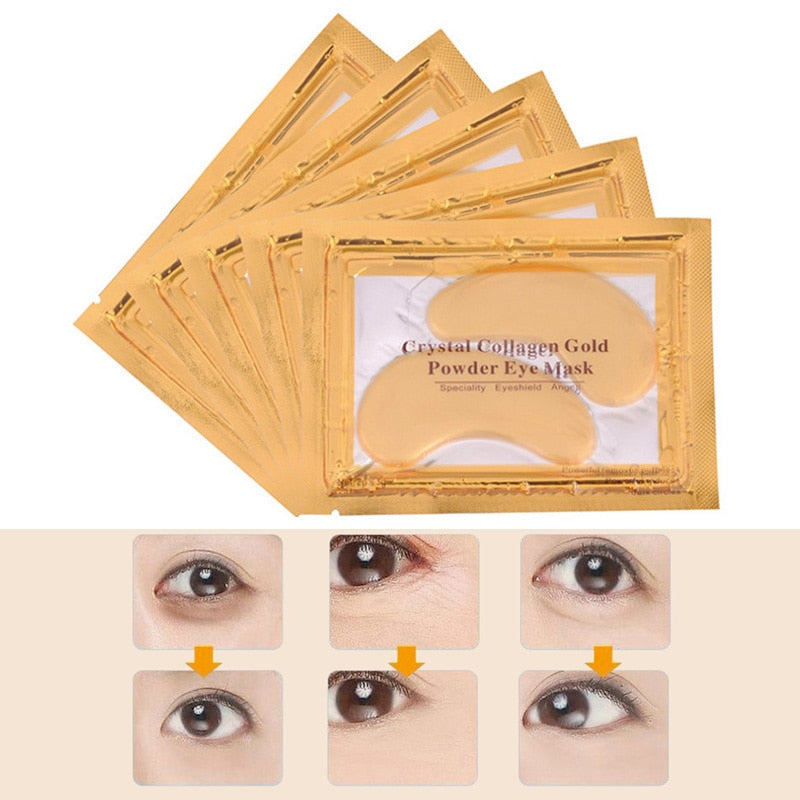 Gold Collagen 24k Gold Serum Eye Mask