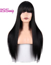 Synthetic Hair Long Straight Black Blonde Red