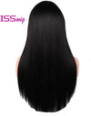 Synthetic Hair Long Straight Black Blonde Red