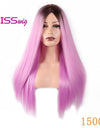 Synthetic Hair Long Straight Black Blonde Red