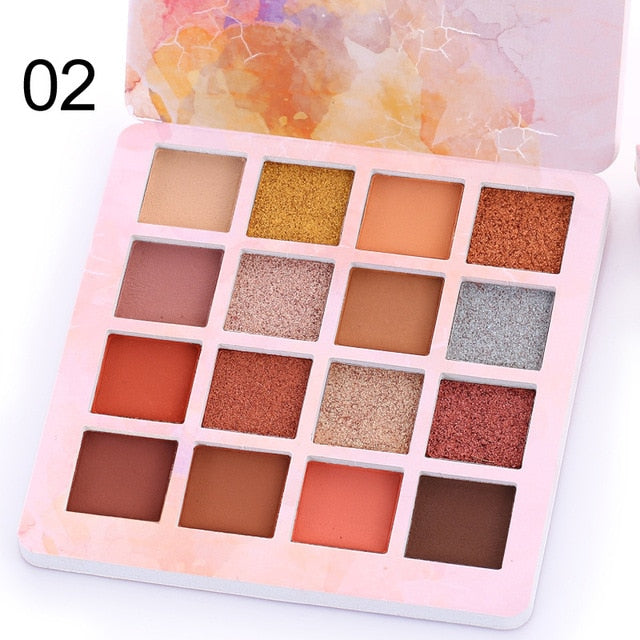 16Colors Eye Shadow Natural Eye Makeup Palette Maquillage Facial