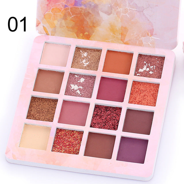 16Colors Eye Shadow Natural Eye Makeup Palette Maquillage Facial