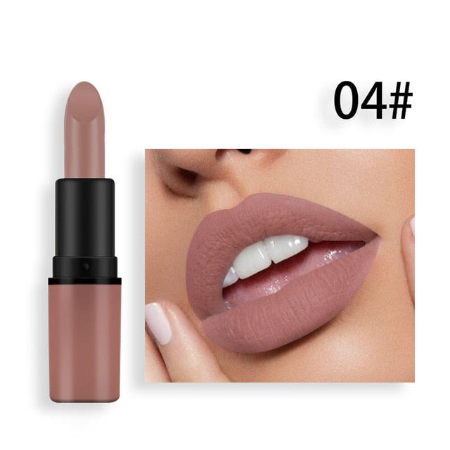 Cosmetics Matte And Pumpkin 5 Colors Bean Paste Lip