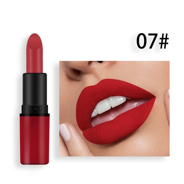 Cosmetics Matte And Pumpkin 5 Colors Bean Paste Lip