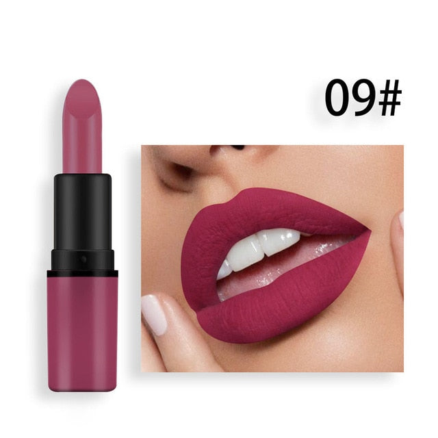 Cosmetics Matte And Pumpkin 5 Colors Bean Paste Lip