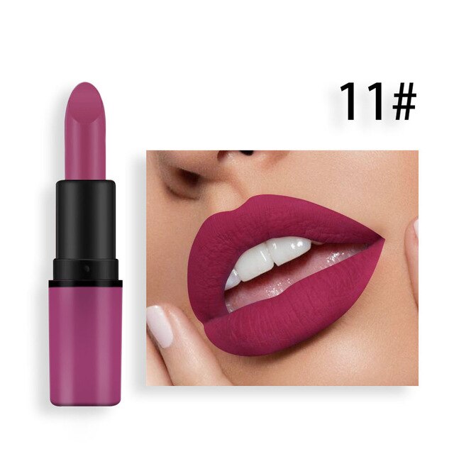 Cosmetics Matte And Pumpkin 5 Colors Bean Paste Lip