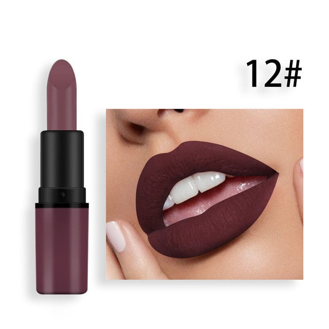 Cosmetics Matte And Pumpkin 5 Colors Bean Paste Lip