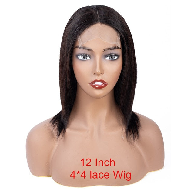 Lace Front Wigs Brazilian Straight Hair