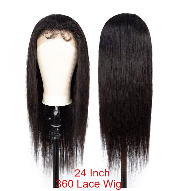 Lace Front Wigs Brazilian Straight Hair
