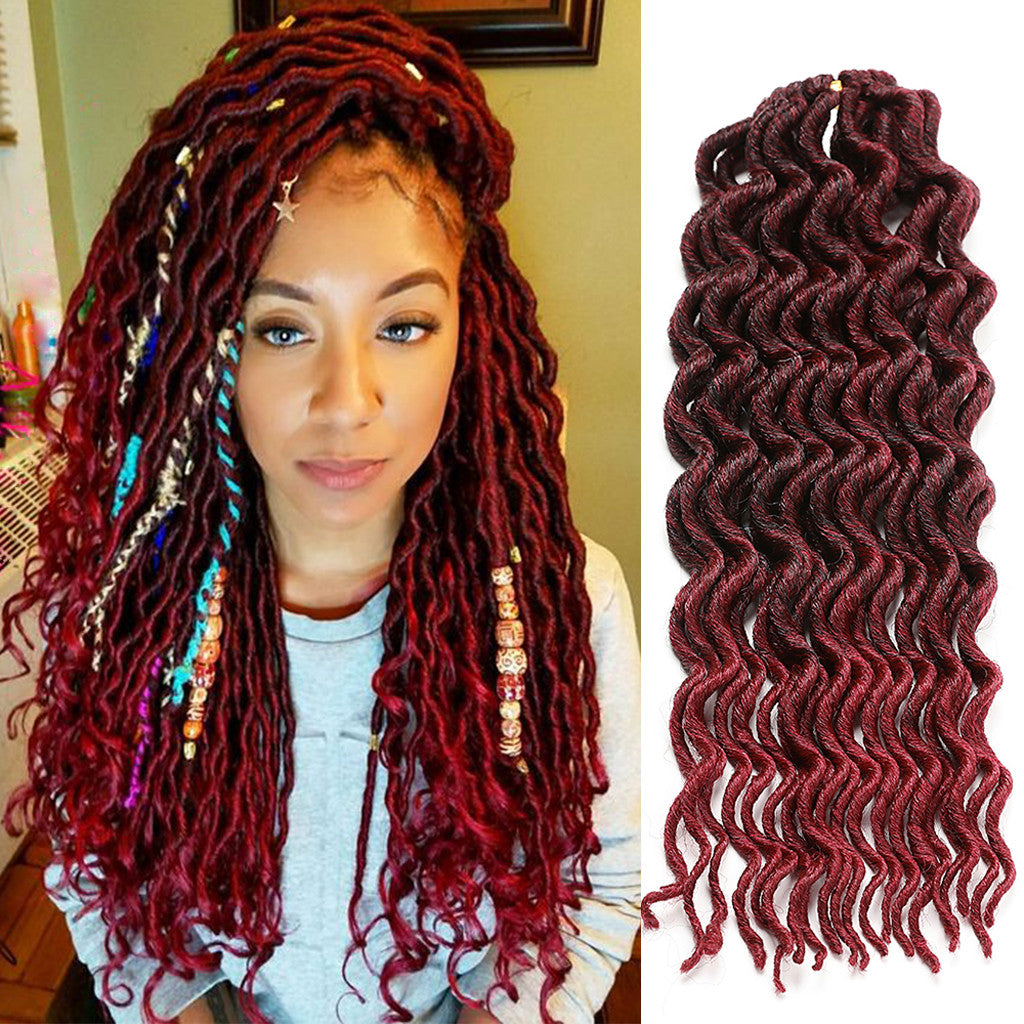 Hair Extension Crochet Braids Synthetic