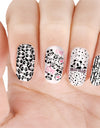 Stamping Kawaii Panda Pattern Nail