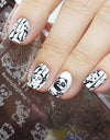 Stamping Kawaii Panda Pattern Nail