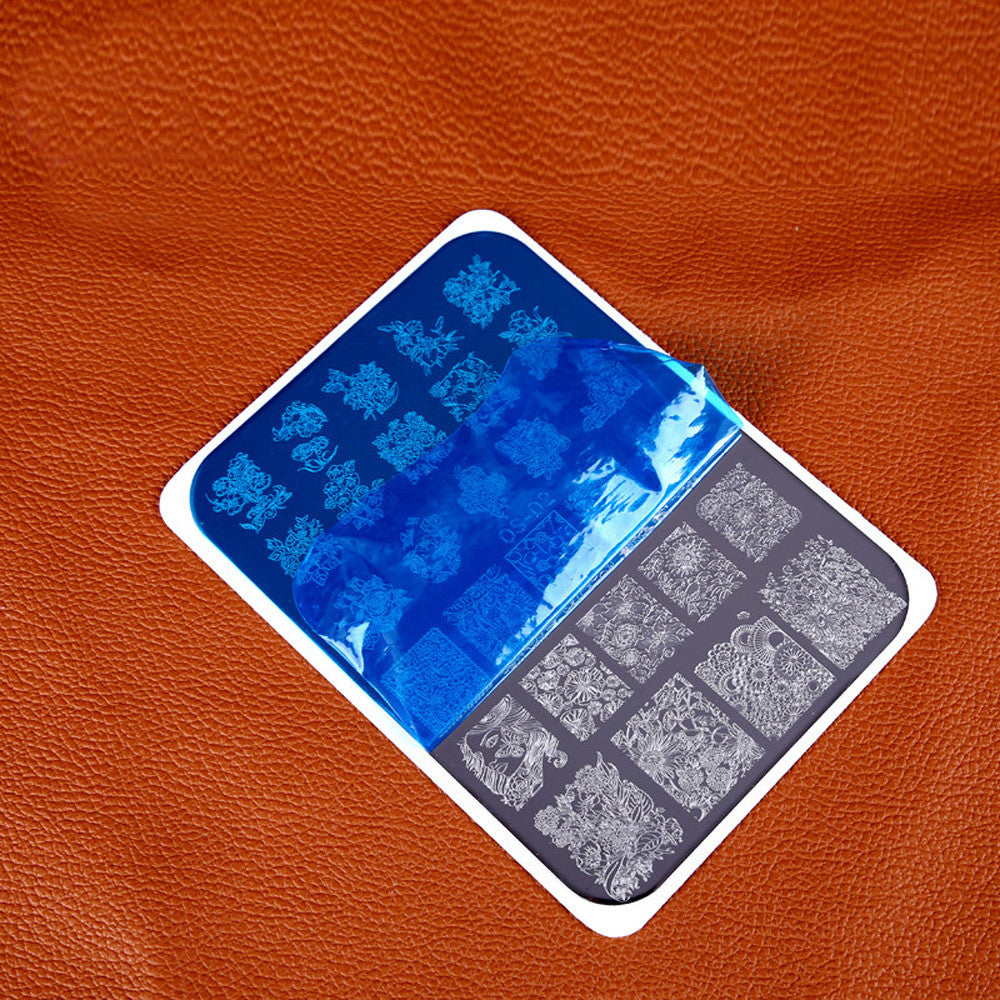 Nail Art Image Stamp  Manicure Template Blaszki Do Paznokci