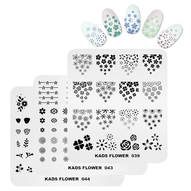 Nail Art  Beauty Flower Nail Patterns Polish
