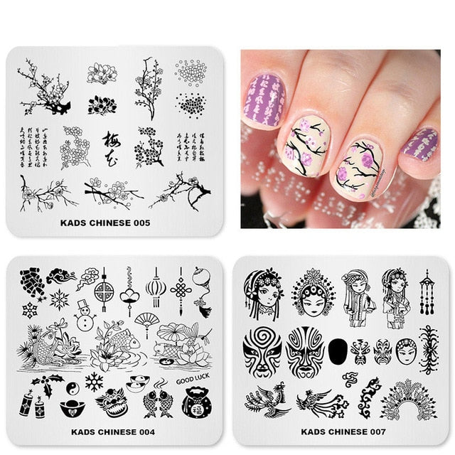 Nail Art  Beauty Flower Nail Patterns Polish