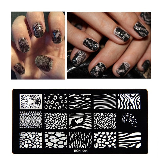 Nail Art Stamp Manicure Template Nail Art Stamper Accessories