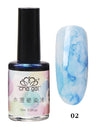 Watercolor Ink Nail Polish Blooming Gel Smoke Effect