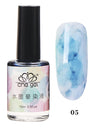 Watercolor Ink Nail Polish Blooming Gel Smoke Effect