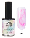 Watercolor Ink Nail Polish Blooming Gel Smoke Effect