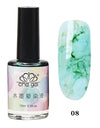 Watercolor Ink Nail Polish Blooming Gel Smoke Effect