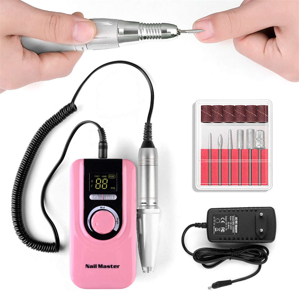 Charging Nail Polishing Machine Portable