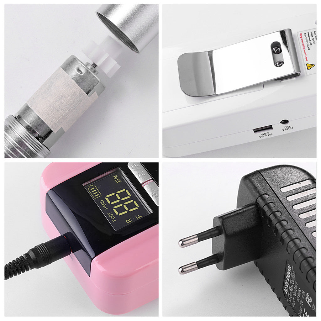 Charging Nail Polishing Machine Portable